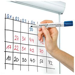 Marker za bijelu ploču 2mm Lumocolor Staedtler 351-53 svijetlo zeleni
