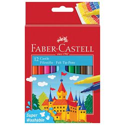 Flomaster školski  12boja Faber Castell 554201 blister