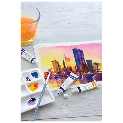 Boja vodena u tubi 9ml 12boja Faber Castell 169612 blister