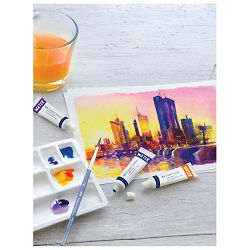 Boja vodena u tubi 9ml 24boje+paleta+kist Creative Studio Faber Castell 169624 blister