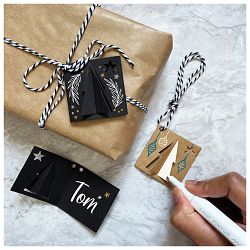 Set DIY KIT XMas Gift Tags Pintor Pilot blister