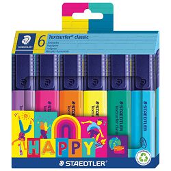 Signir 1-5mm classic Happy Staedtler 364 C6 HA 6boja