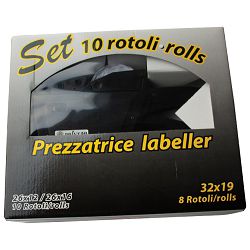 Aparat za ljepljenje etiketa 26x16mm dvoredni (KM, Kn, €) Print 18 Printex