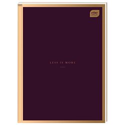 Teka tvrdi uvez A6 karo 96L 70g Metallic Satin Gold Interdruk