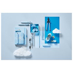 Olovka grafitna B s gumicom Grip 2001 Faber Castell 217274 sky blue