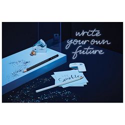 Olovka grafitna B Sparkle Faber-Castell 118251 sky blue