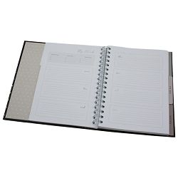 -Blok kolegij B5 crte 96L s gumicom Flowers 1 Marker