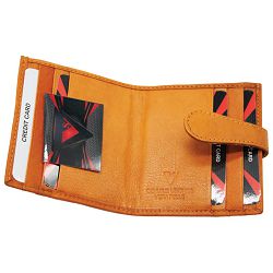 Etui za kartice koža 1063 žuti