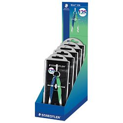 Šestar s preciznim podešavanjem Mars Comfort 125 years Staedtler 556 00-MA1 pla/zel blister