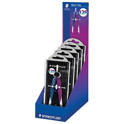 Šestar s preciznim podešavanjem Mars Comfort 125 years Staedtler 556 00-MA2 pla/ljub blister