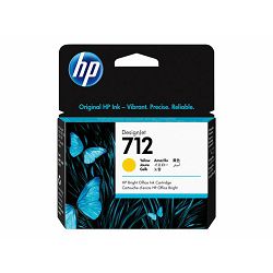 HP 712 29-ml Yellow DesignJet Ink