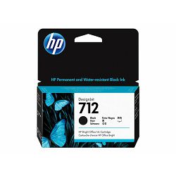 HP 712 38-ml Black DesignJet Ink