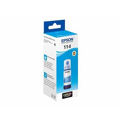 EPSON 114 EcoTank Cyan ink bottle