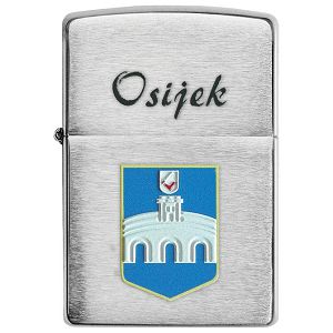 Upaljač metalni mat Zippo 200 srebrni