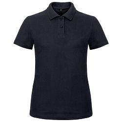 Majica kratki rukavi polo B&C ID.001/women 180g tamno plava L