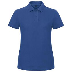 Majica kratki rukavi polo B&C ID.001/women 180g zagrebačko plava M