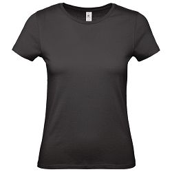 Majica kratki rukavi B&C #E150/women crna M