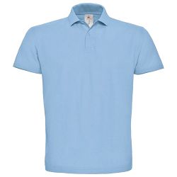 Majica kratki rukavi polo B&C ID.001 180g svijetlo plava XS