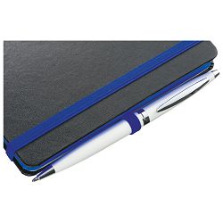 Notes A6 crte 80L s gumicom Rostock crno/tamno plavi