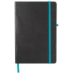 Notes A5 crte 80L s gumicom Cuxhaven crno/svijetlo plavi