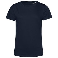 Majica kratki rukavi B&C #E150/women organic urban tamno plava S