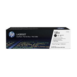 HP131X 2-pack High Yield Black Orig Toner CF210XD