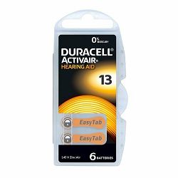 Baterija Duracell DA13 BL6 1.4V