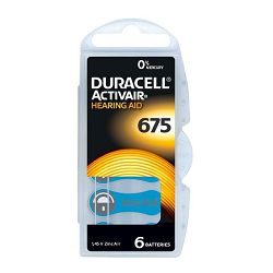 Baterija Duracell DA675 BL6 1.4V