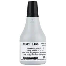 Boja za pečat (plastika) 50ml brzosušeća Noris Color 196CS crna