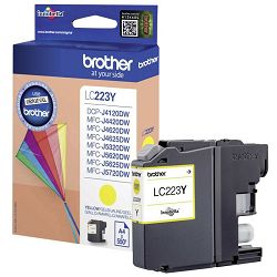 BROTHER LC-223 LC223  YELLOW ORGINALNA TINTA