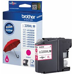 BROTHER LC-225 LC225XL  MAGENTA ORGINALNA TINTA