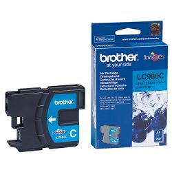 BROTHER LC-980 LC980 CYAN ORGINALNA TINTA