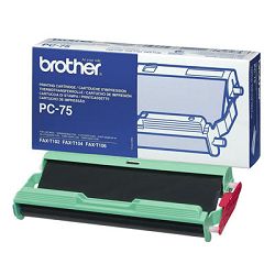 BROTHER PC75 T104106 BLACK ORIGINALNI RIBBON