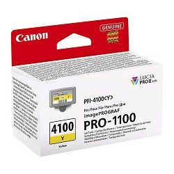 Canon tinta PFI-4100Y, žuta