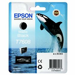 Epson T7608 Matte Black Originalna tinta