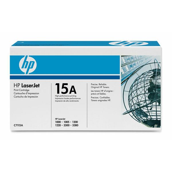HP C7115A 15A Black Orginalni toner