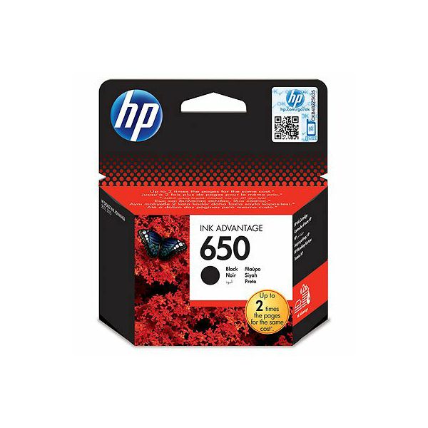 HP CZ101AE No.650 Black Orginalna tinta