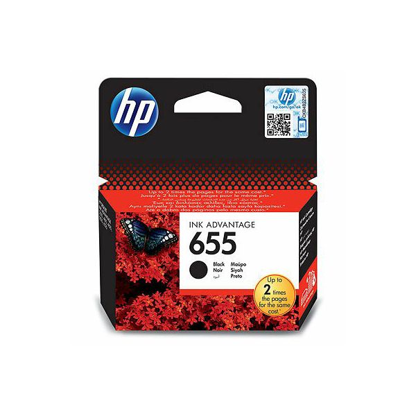 HP CZ109AE No.655 Black Orginalna tinta
