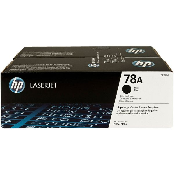HP CE278AD 78A Black Original Toner, dvostruko pakiranja