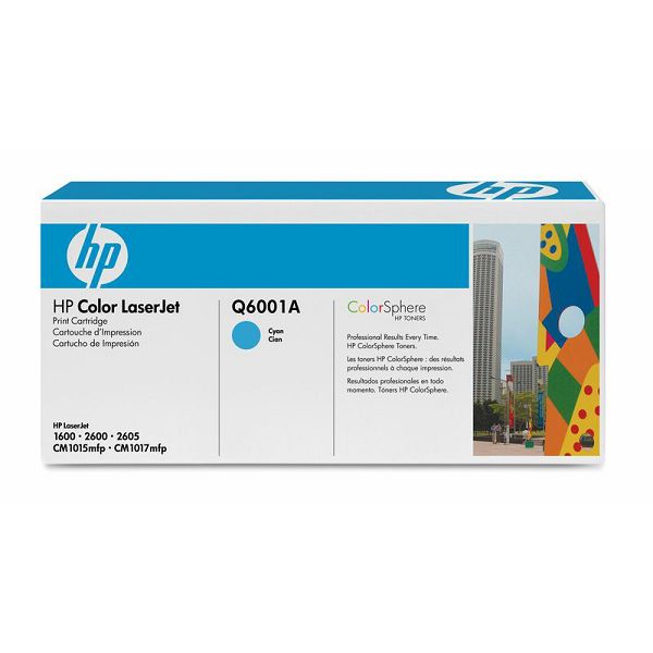 HP Q6001A 124A Cyan Orginalni toner