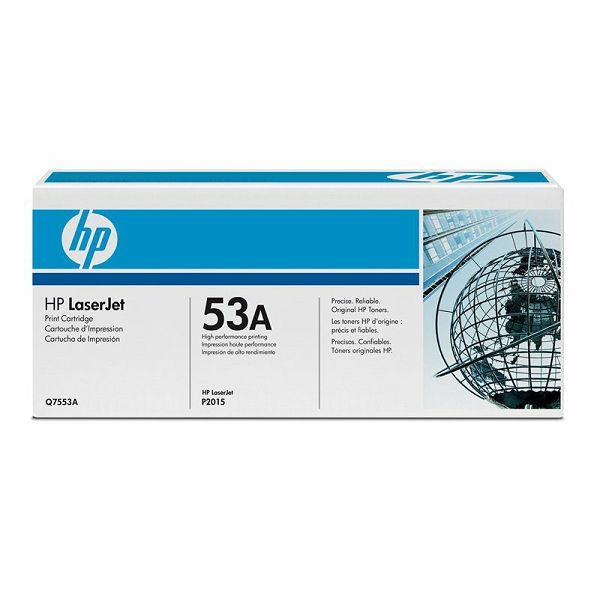 HP Q7553A 53A Black Orginalni toner