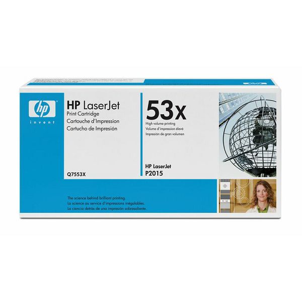 HP Q7553X 53X Black Orginalni toner