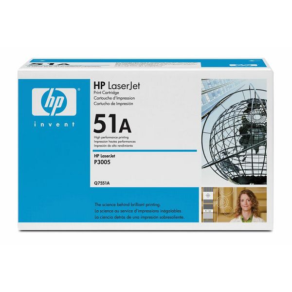HP Q7551A 51A Black Orginalni toner