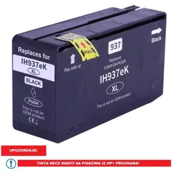 HP 4S6W9NE No.937e BLACK ZAMJENSKA TINTA 76ml