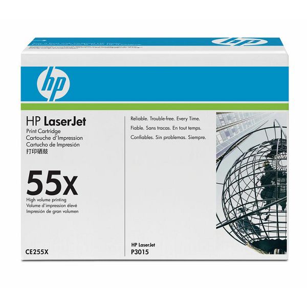 HP CE255X 55X Black Orginalni toner