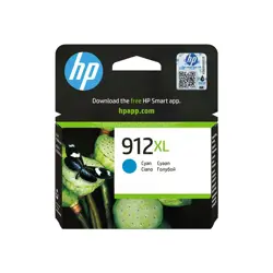 HP 912XL High Yield Cyan Original Ink