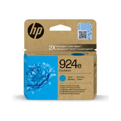 HP 924e EvoMore Cyan Original Ink Cart