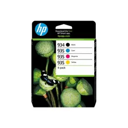 HP 934 Black / 935 CMY Ink Cartridge 4-P