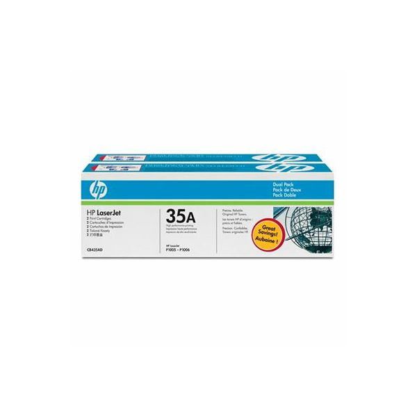 HP CB435AD 35AD Orginalni toner, dvostruko pakiranje