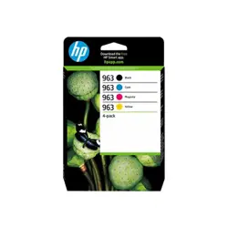 HP 963 CMYK Original Ink Cart 4-Pack